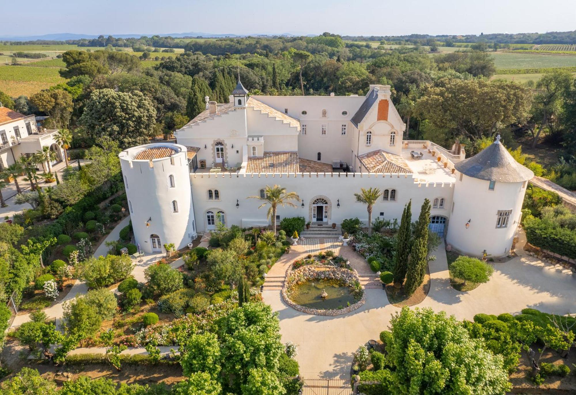 Chateau Hermitage De Combas Servian Екстер'єр фото